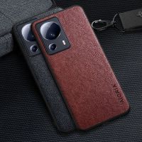 Case for Xiaomi 13 Lite funda classic premium durable pu leather cover for xiaomi 13 lite case coque