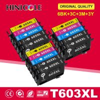 Hinicole 603Xl T603 E603 603 XL แทนที่สำหรับหมึกเอปสันตลับหมึกสำหรับ Epson เครื่องพิมพ์ XP2100 XP2105 XP3100 WF-2830 S35 WF-2835 XP4100