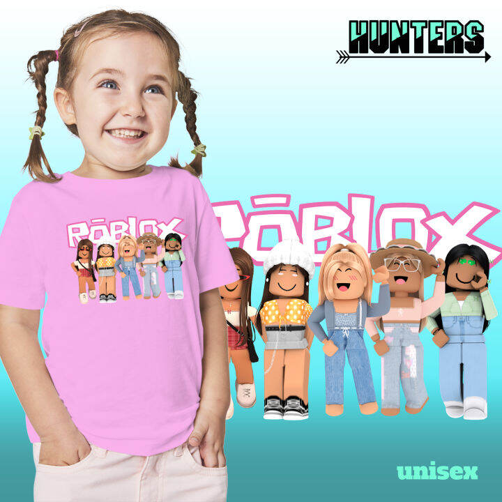 ROBLOX GIRL T-SHIRT FOR KIDS AND ADULT