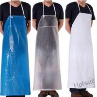 【hot sale】✜ஐ D13 PVC Waterproof Apron Kitchen and Dining Cooking Aprons Sleeveless Bib