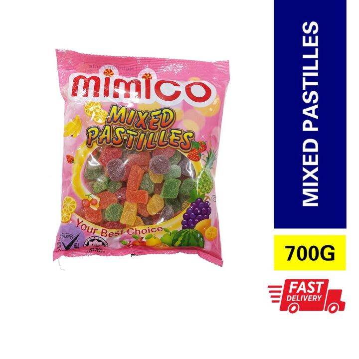 [700G] Halal Waisun Mixed Pastilles Sweet GulaGula Jelly Candy