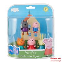 เซ็ตครอบครัวตุ๊กตาฟิกเกอร์สุดน่ารักลิขสิทธิ์แท้ Peppa Pig’s Collectable Figures