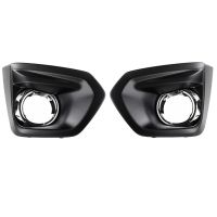 1Pair Front Bumper Fog Light Trim Cover Parts 57731FJ000 57731FJ010 for Subaru Impreza 2012-2014 Foglamp Chrome Grille Frame