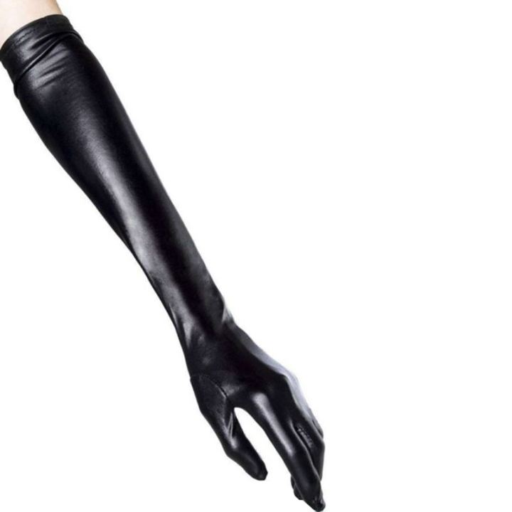 long-gloves-in-leather-optics-one-size-black-black