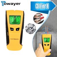 3 In 1 Metal Detector Find Metal Wood Studs AC Voltage Live Wire Detect Wall Scanner Electric Box Finder Digital Wall Detector