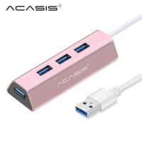 Acasis ฮับ Usb 3.0 4พอร์ต Usb หลากหลาย3.0ฮับอลูมิเนียมฮับ Usb 3 0พร้อม Accessories25สำหรับคอมพิวเตอร์พีซีตัวแยก Usb ไฟ