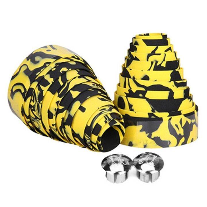 1-pair-road-bike-bicycle-handlebar-tape-camouflage-cycling-handle-belt-cork-wrap-bike-bicycle-cork-handlebar-tape-wrap