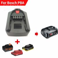 ；’；‘、。 Battery Adapter For Black Decker/Porter Cable/Stanley 18V Battery Converter To For Bosch 18V PBA Li-Ion Battery Electrical Tool