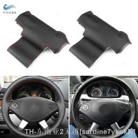 hyf☎♦№ Car Hand-stitching Steering Leather Cover Fabric W639 Viano 2010-2015 Valente 2012-2015