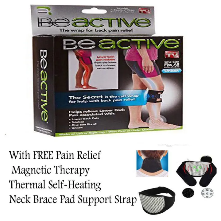 Pressue Point Brace Back Pain Acupressure Sciatic Nerve Be Active with FREE Pain Relief