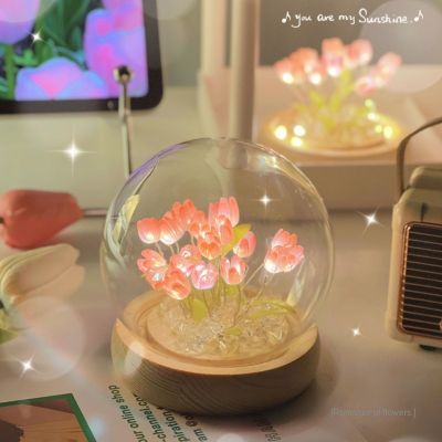【CC】▫✵۩  Shrinkable Film Material Bedside Artificial Night Ornament Birthday