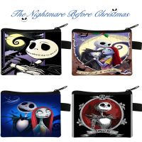 ¤ The Nightmare Before Christmas Coin Purse Female Wallets Portable ID Card Holders Childrens Key Storage Bag Birthday Gifts