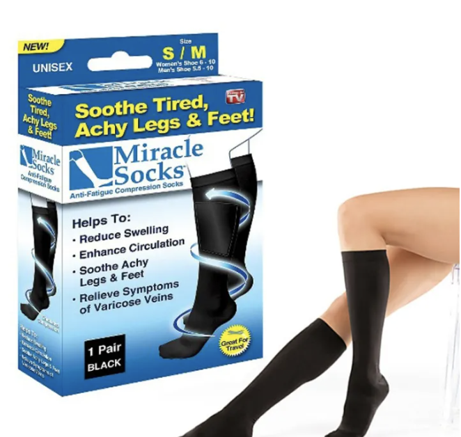 Miracle Socks Compression Healing Socks Anti Varicose Buy1 Take1