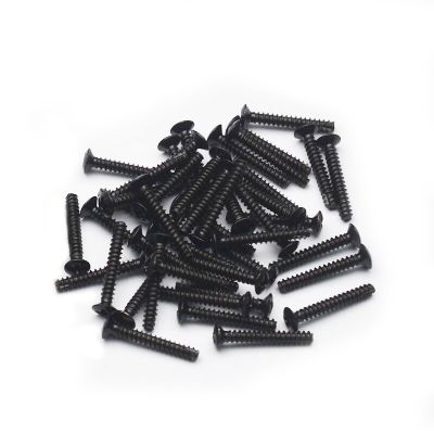 500Pcs Guitar Single Coil Pickups Height Adjusting Screws 3x21MM Flat Tail Screw for Pickup installing Black/Gold/Chrome