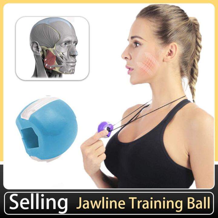 Jawline Exerciser Jaw Trainer for Mandible Jaw Exercise Ball TikTok Jawline Exercise Ball
