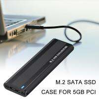 Solid State Hard Disk Box SATA USB3.1 To M.2 NVME SSD PCI Case For 5gb W5A4