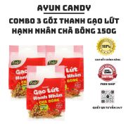 Combo 3 pack sticky rice chupatty pack FNV 150g-pack of 10 bars