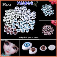 HESONG 20pcs 4 สี ตลก การทำหุ่นเชิด ตุ๊กตาเซฟตี้อาย เครื่องประดับ งานฝีมือ DIY ตาไดโนเสาร์