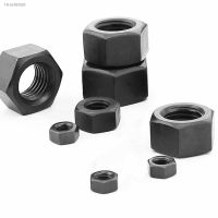 ☞ 25/50pcs Black Grade 8.8 steel Metric Full Threaded Hex Hexagon Original Nut For M1.4 M1.6 M2 M2.5 M3 M4 M5 M6 Screw Bolt