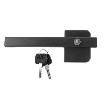 Exterior Outside Door Handles with Key Black New for DAF XF95 / XF105