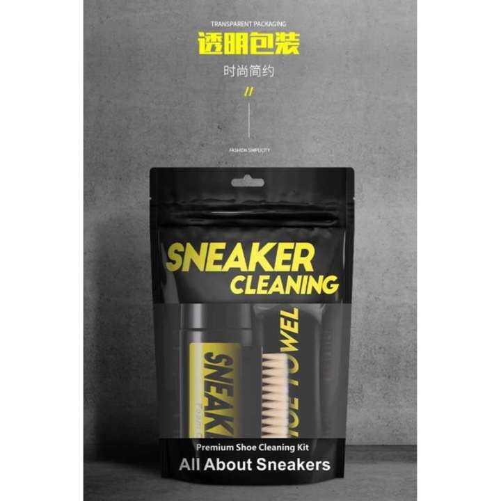 ชุดทำความสะอาดรองเท้า-sneaker-cleaning-ซักแห้งรองเท้า-ถนอมรองเท้า-sneaker-คู่โปรดของคุณ-สต็อกพร้อมส่ง