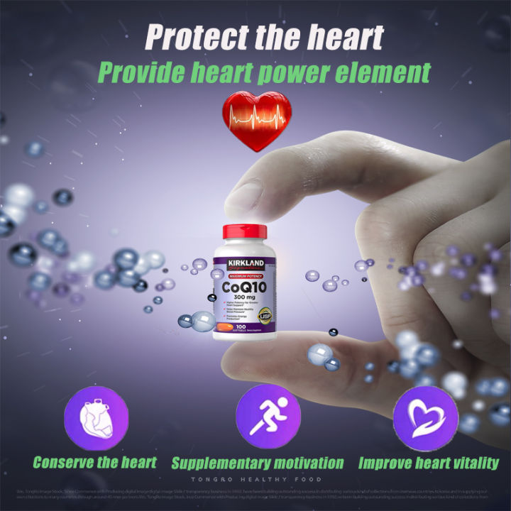 kirkland-signature-coq10-100-softgels-สุดในไทย-coq10-โคคิวเท็น-heart-amp-blood