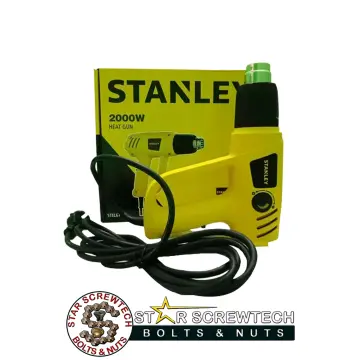 New Stanley STEL670 Professional Heat Gun (2000W) – GIGATOOLS