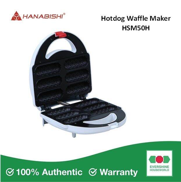 HANABISHI HOTDOG WAFFLE MAKER HSM50H Lazada PH