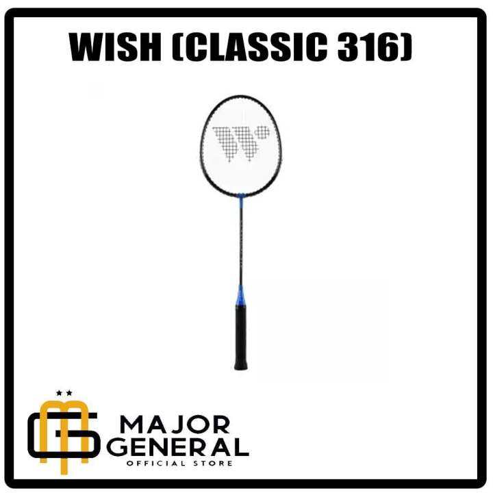 WISH (CLASSIC 316) Badminton Racket Lazada PH