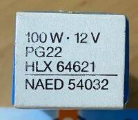 1 peice OSRAM  64621 HLX  100W 12V PG22