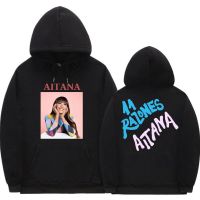 Singer Aitana Ocana Graphic Print Hoodie Long Sleeves Men Women Fashion Harajuku Hoodies Top Unisex Hip Hop Oversized Sweatshirt Size Xxs-4Xl