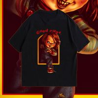 Hot ฮาโลวีน เสื้อยืด Chucky ไม่จำกัดเพศ ราคาถูก ฝ้าย 100% ขนาด S-5XL