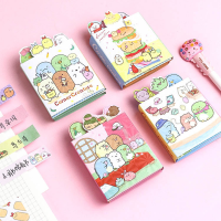 แพ็คการ์ตูน Kawaii Sumikko Gurashi N ครั้ง Sticky Notes MeMO Pad ธงหน้าเกาหลี To Do List Planner สำนักงานตกแต่ง-Yrrey