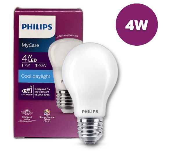 philips-หลอดแอลอีดี-led-bulb-ฟิลลิป์-4w-4วัตต์-แสง-สีขาว-รุ่นmycare-ถนอมสายตา-daylight