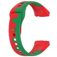 ✒❐ 40GE Silicone Watch Band Wrist Strap DualColor Wristband Belt for Watch3 Lite Active