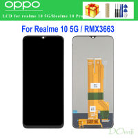 จอ LCD แบบดั้งเดิมสำหรับ OPPO Realme 10 Pro 5G RMX3663 RMX3660 RMX3661ชิ้นส่วนจอสัมผัสแอลซีดีของเครื่องแปลงดิจิทัล