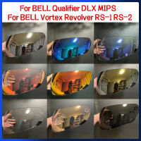 หมวกกันน็อครถจักรยานยนต์ Visor สำหรับเบลล์ Qualifier DLX MIPS ป้องกันรอยขีดข่วนยูวีลมโล่แว่นตา Visor สำหรับเบลล์ V Ortex หมุนหมึก RS-1 RS-2