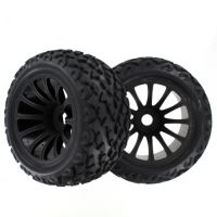 Ebsd Racing RED CAT RC อะไหล่รถยนต์110 Monster BS910-049 Tyre Unit 2Pcs (พลาสติก) Part, 17Mm Hex