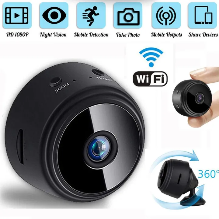 150 degrees Visual Angel H.264-1080P Remote Wireless Hidden Camera ...