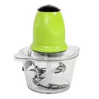 เครื่องปั่น Mini Cup Blender เครื่องบดสับ เครื่องบดอาหาร ขนาด 2 ลิตร ใหญ่จุใจ หัวต่อเป็นสแตนเลส 250W(สีแดง)เครื่องผสมอาหาร 4 ใบมีด