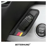 Betterhumz สำหรับ BMW X5 E70 X6 E71 Alcantara จุดระเบิดรูกุญแจตัดกรอบ M ประสิทธิภาพสติ๊กเกอร์ตกแต่งภายในปรับแต่งอุปกรณ์เสริมในรถยนต์