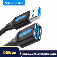 Vention สายต่อ USB ชายกับหญิง Sync ข้อมูลสายเคเบิ้ลสำหรับแล็ปท็อปพีซีทีวี X SSD USB 3.02.0ขยายสายความเร็วที่รวดเร็ว