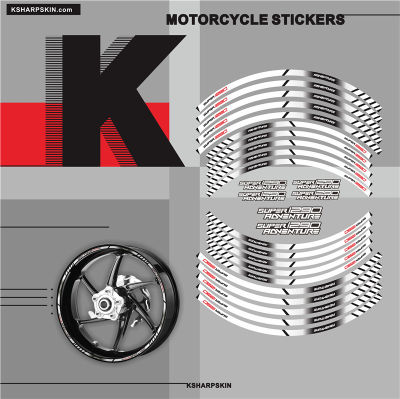 Motorcycle tyre decals inner wheel reflective decoration stickers for KTM SUPER1290 AOVENTURE super 1290