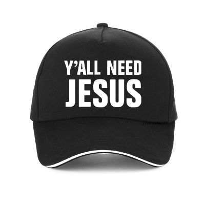 2023 New Fashion  You Yall Need Jesus Letters Baseball Cap Hat Adjustable Snapback Hats，Contact the seller for personalized customization of the logo