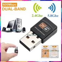 Pro +++ เล็กที่สุด! ตัวรับสัญญาณ WiFi USB Adapter 600Mbps อะแดปเตอร์อินเตอร์เน็ตไร้สาย USB-Adapter-หน้าส้ม1 ราคาดี อะ แด ป เตอร์ อะแดปเตอร์ รถยนต์