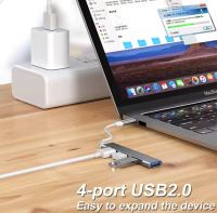 4 Ports USB3.0 /Type C Hub 5Gbps Transfer Speed OTG Adapter USB C Docking Station Portable Type C To USB Adapter For XIAOMI Redmi Huawei Vivo OPPO Samsung Macbook