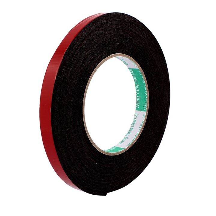 8mm-10mm-12mm-double-side-tape-adhesive-sticker-2mm-thickness-sponge-foam-glue-strip-sealing-5m-length-for-fixing-pad-sticky-adhesives-tape