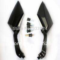 Black Custom Side Mirrors For Kawasaki Honda Vulcan 750 1500 16001700 Drifter Nomad CB CBR600 Shadow VT VTX 1300 1800