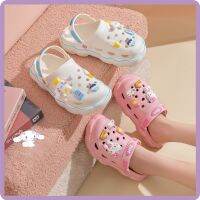 【CC】♞  Kawaii Fashion Flat Shoes Heightening Sandals Birthday 2023 New