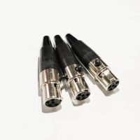 ♟﹍ NCHTEK 5Pin Female Plug Mini XLR Audio Microphone Connector MIC Adapter Tini TA5F Adapter / 3PCS